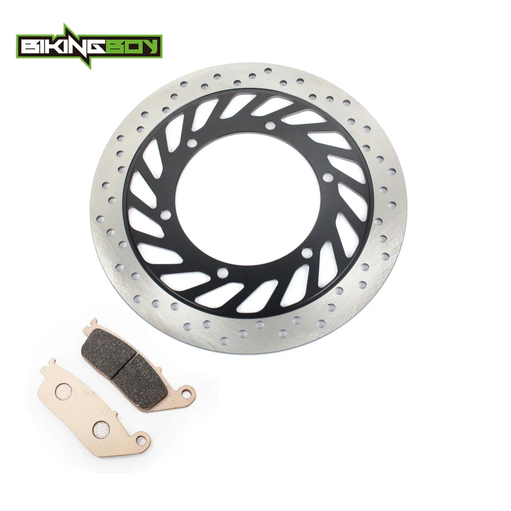 BIKINGBOY 316mm Front Brake Disc Disk Rotor Pads for HONDA VT 1100
