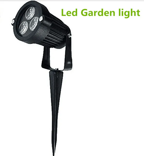 Goede Waterdichte led tuin licht 3 W AC85 265V IP65 outdoor led verlichting Warm wit RGB led gazon verlichting spotlight landschap