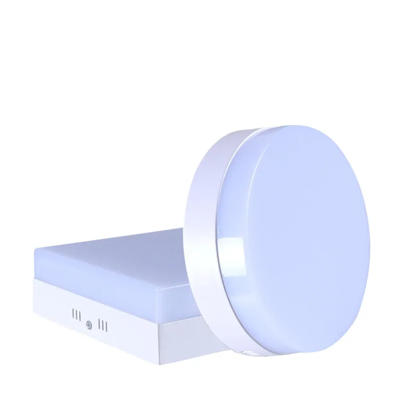

No Cut Led Panel Surface Mounted Downlight Led Modern Round Ceiling Panel Lights Square Ceiling Light Fixture For Living Room