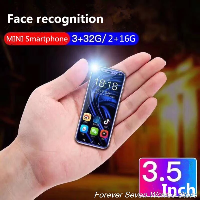  3GB Ram 32GB Rom Android 6.0 Mini 4G SmartPhone K-TOUCH I9 Face ID Telefone Dual SIM Mobile Phone