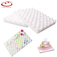 2 шт./компл. губка помадка торт инструменты кухня выпечки моделирование сахар цветок сухой укладки волна Songe Pad DIY Sugarcraft украшения