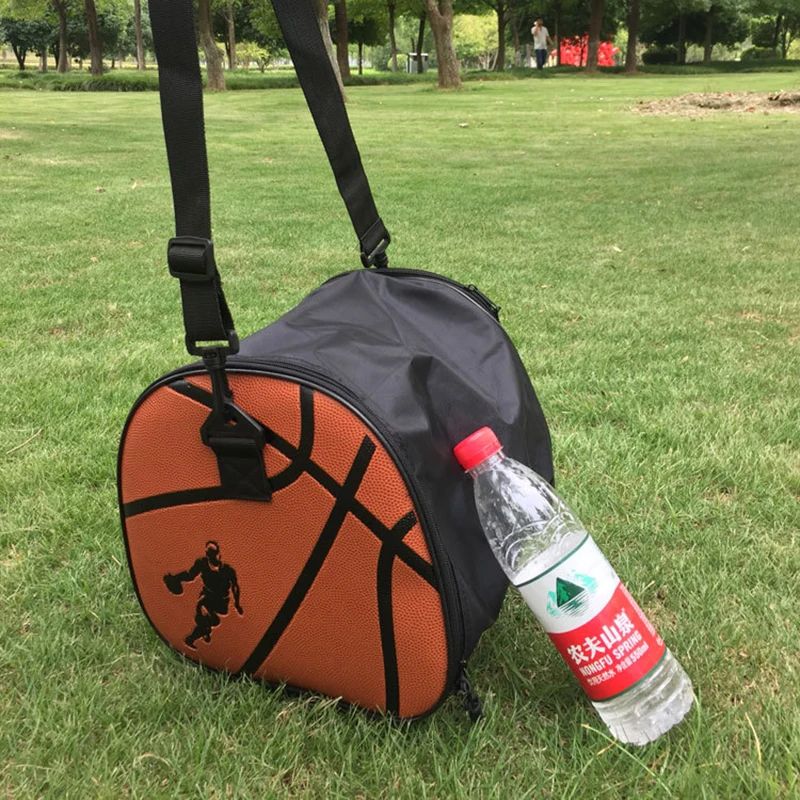 Us 10 02 31 Off Outdoor Sports Shoulder Basketball Ball Bags Pu Material Training Equipment Accessories Kids Football Kits Volleyball Soccer Bag In