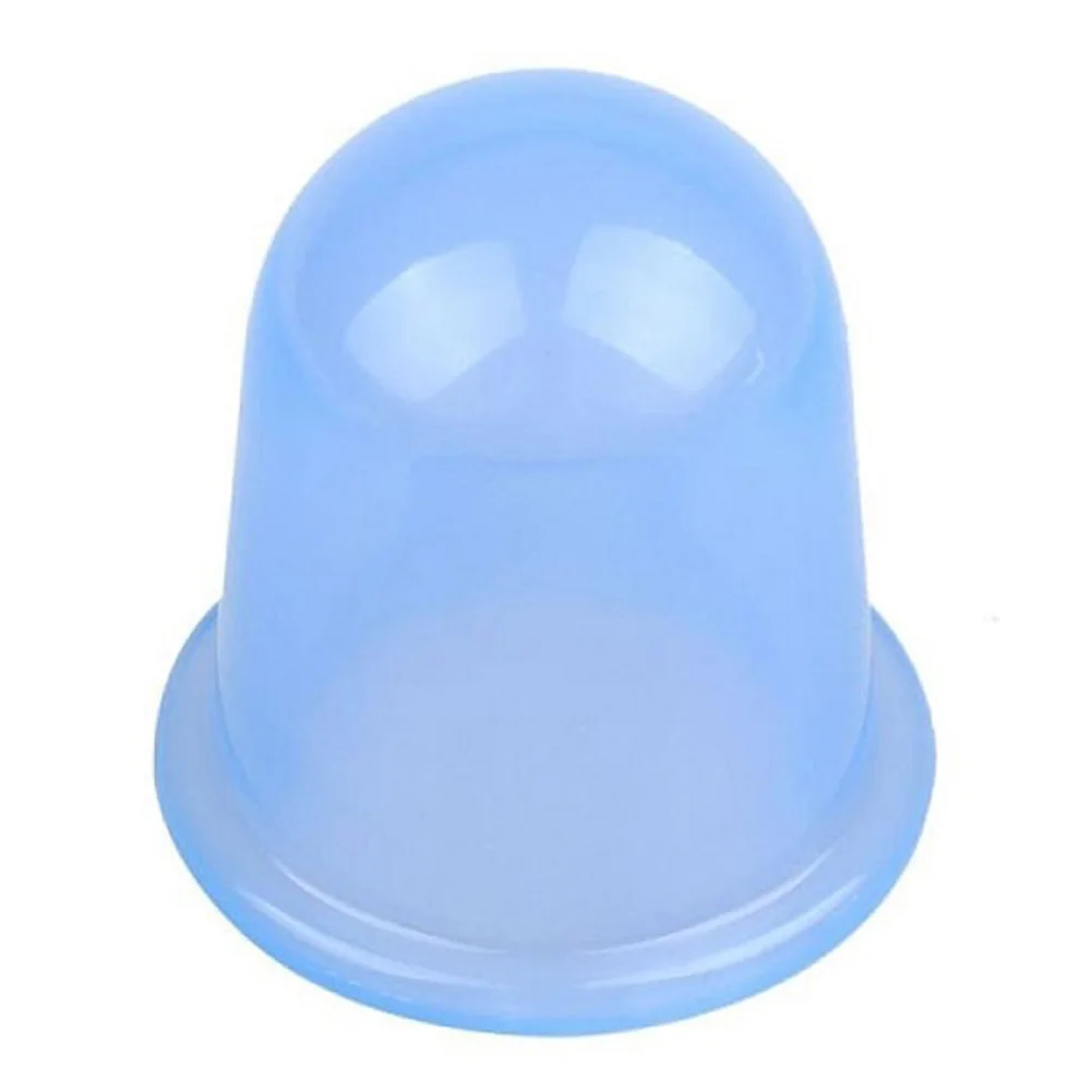 Инструмент для банок, массажер для всего тела, вспомогательное вакуумное средство против целлюлита, силиконовая чашка SN-Hot - Цвет: Blue