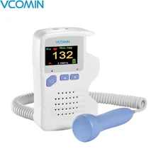 Vcomin Fetal Doppler hand-hold Pocket portable sound Baby heart pregnancy Ultrasound fetal doppler Detector machine monitor hire