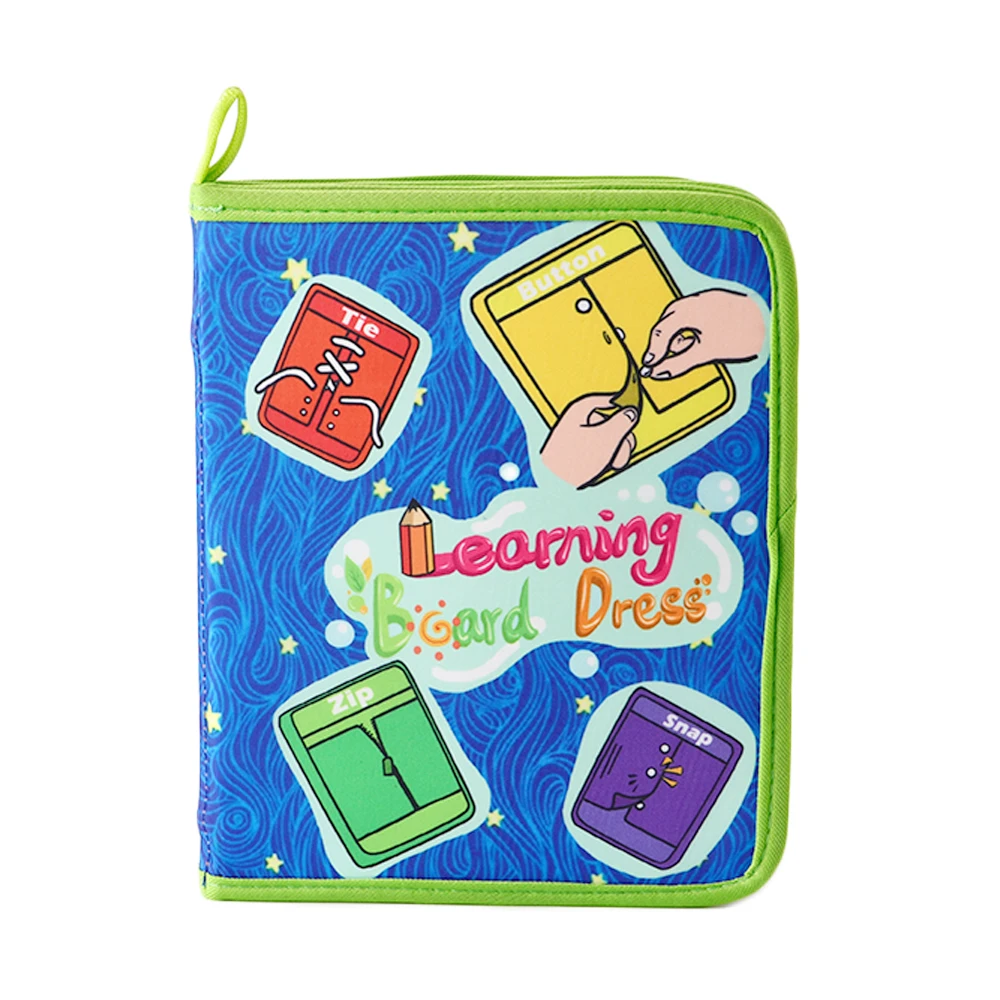 Enjoybay Baby Dress Teaching Book Toy Zipper Snap Buckle Laces Knots Wearing Boards Book Early Educational Teaching Toys for Kid Enjoybay Baby Dress Teaching Book Toy Zipper Snap Buckle Laces Knots Wearing Boards Book Early Educational Teaching Toys for Kid