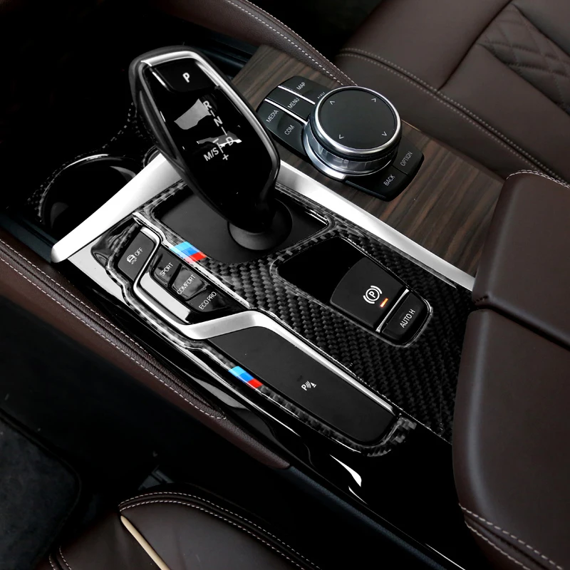 Наклейка из углеродного волокна для украшения коробки передач BMW G30 G38 6GT