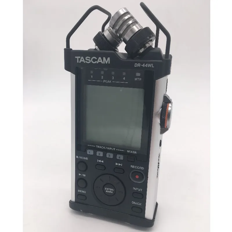 TASCAM DR-44WL портативный ручной диктофон записывающая ручка четырехтрековый рекордер со стереофоническими микросхемами, XLR микрофонными входами и Wi-Fi