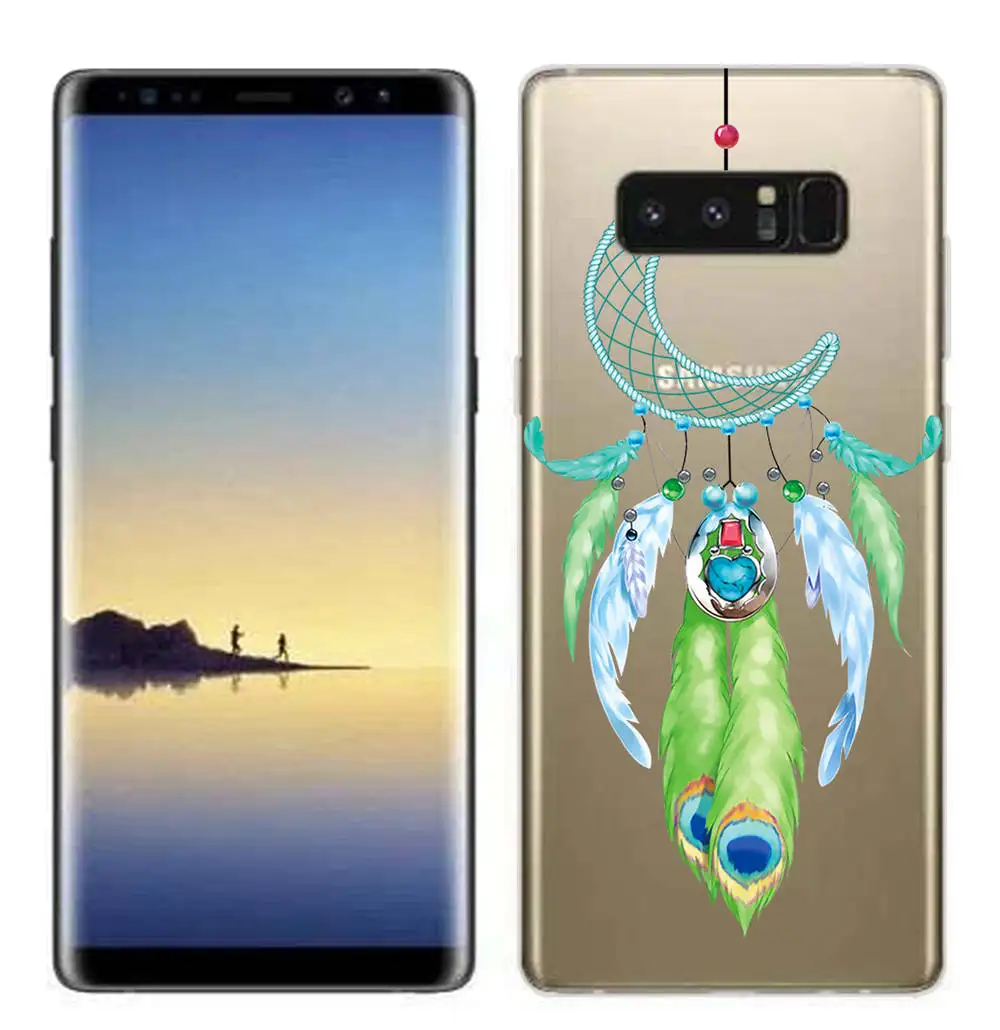 Clear Silicone Fundas for Samsung Galaxy S8 S9 S8 Plus S9 Plus Soft TPU Cover for Samsung Note 3 4 5 7 8 9 Case Protective Shell (4)