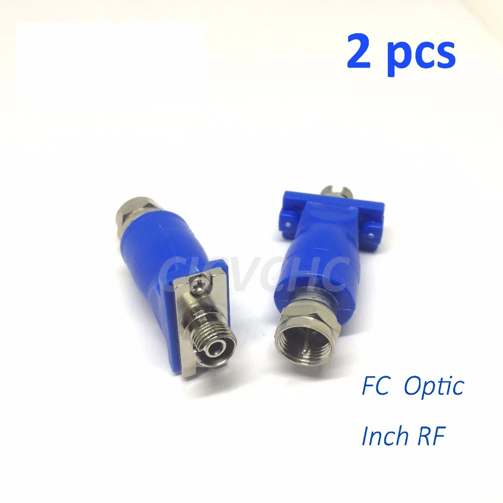 2 шт. пассивной оптической приемник, fc/apc, дюйм rf Plug catv, оптического приемника