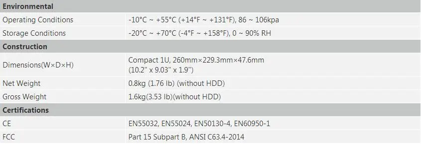 Сетевой видеорегистратор Dahua EZ-IP NVR NVR1B04HS-4P/L 4 канала Компактный 1U H.265 4PoE Сетевой Видео Регистраторы