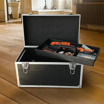 

Aluminium Tool Case Heavy-Duty with Lock Key makeup tool box