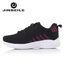 Новая спортивная обувь женские кроссовки женские обувь легкая дышащая на шнуровке прогулочная фитнес-обувь Kadin беговые кроссовки ayakkabi