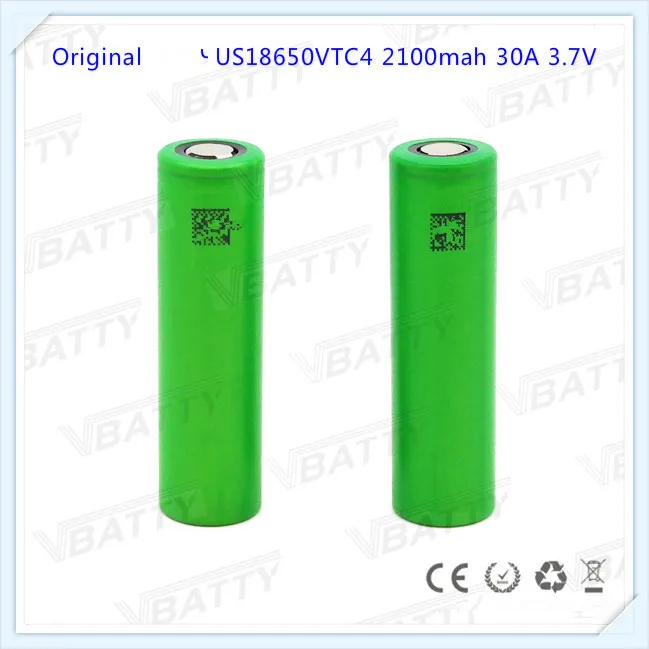 Se us18650vt 2100mAh 3,7 V аккумулятор аутентичный 18650 vtc4 Аккумулятор для sony vtc4(1 шт