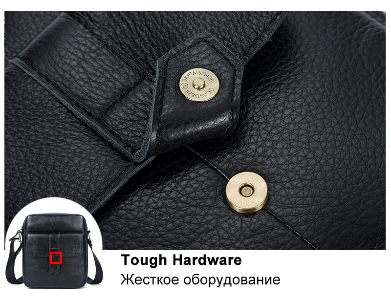 11 men's crossbody bag black