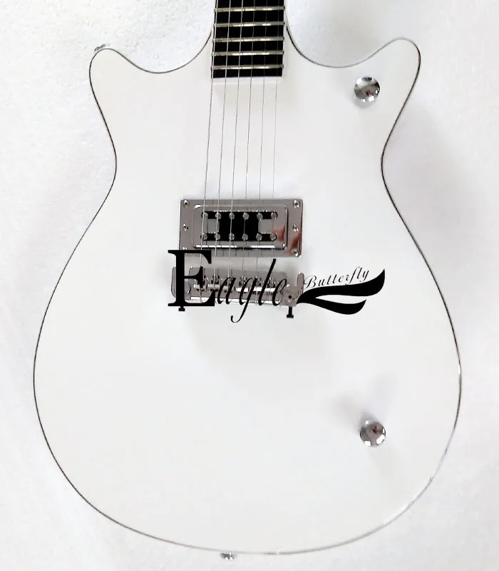 

Eagle. Butterfly electric guitar, electric bass Custom Shop metal electric guitar custom white manual electric guitar