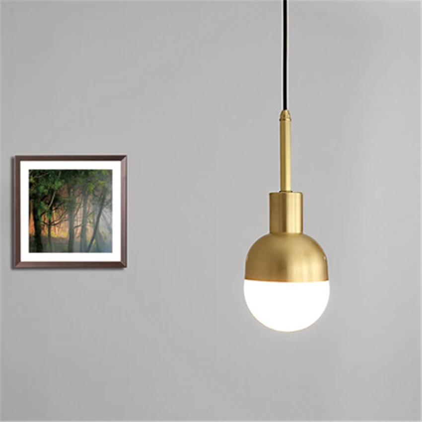  Kitchen Light Modern Light Brass Chandeliers Golden 2/4/6 Heads Iron Pendant Lamps Bedroom Living R - 32907536922