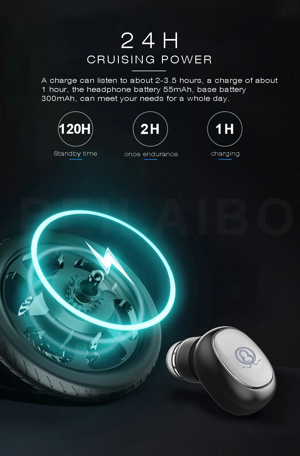 BL18 Sport Earpieces wireless earphones with microphone bluetooth headset wireless gaming headset Wireless headphone Bluetooth (14)