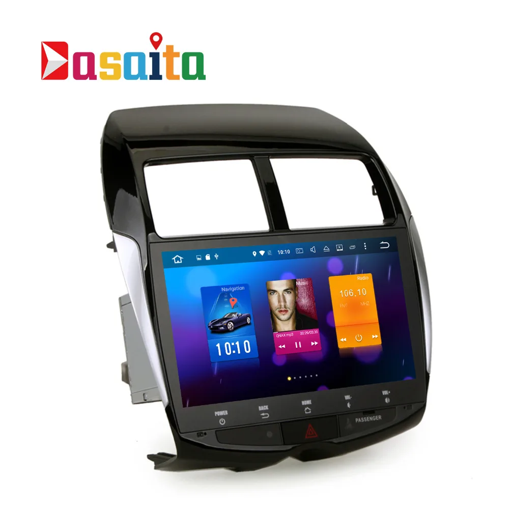 Sale 10.2" Android 6.0/Android 8.0 Car Radio GPS Player for Mitsubishi ASX 2010 2011 2012 Auto Stereo Navigation Audio Head unit 4G 4