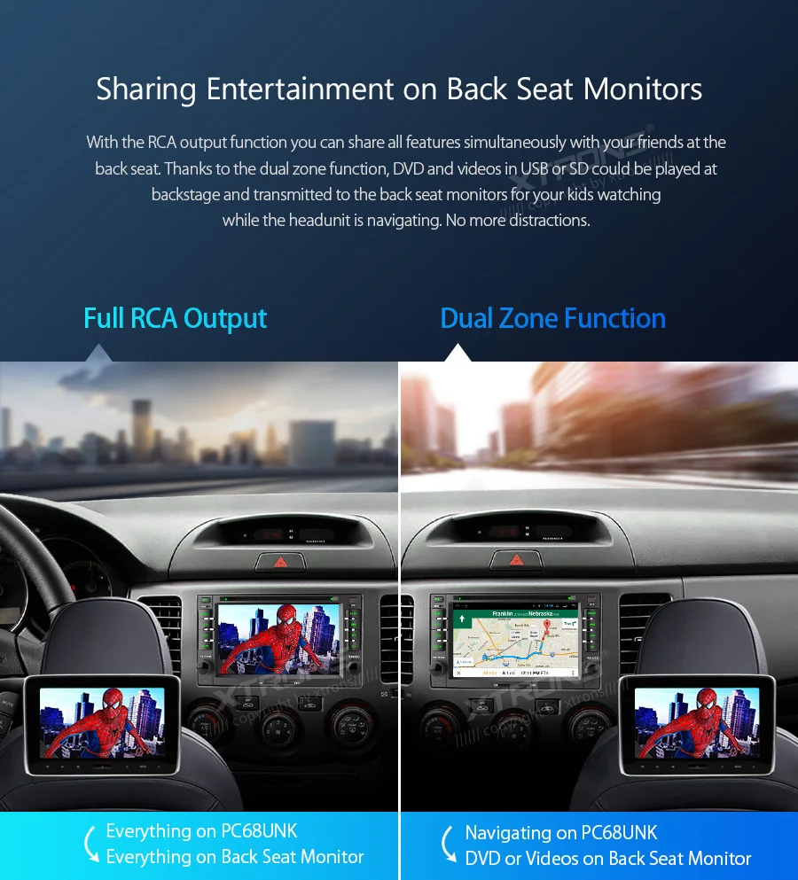 Flash Deal XTRONS 6.2" Android 8.1 Car DVD Player GPS for KIA Sportage Sorrento Rio Picanto Ceed Carnival Magentis Optima Cerato 7