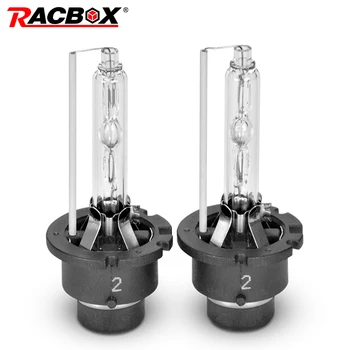 

RACBOX D2S D2C D2R D4S D4R HID Xenon Bulb Lamp Globe Lights 3000K 4300K 5000K 6000K 8000K 12000K Car Headlight Replacement Lamps