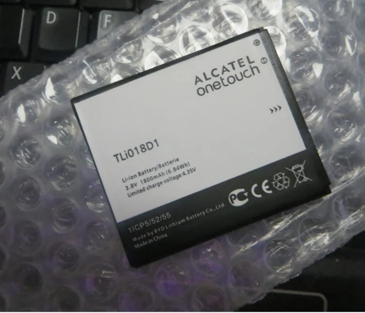 Новый 3 8 V 1800 мА/ч TLi018D1 Батарея для Alcatel one touch Pop D5 двойной 5038x OT5038X 5015D OT 5016 5051A телефон