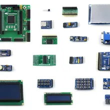 Waveshare EP2C5 EP2C5T144C8N ALTERA Cyclone II FPGA макетная плата+ 19 комплектов модулей аксессуаров = OpenEP2C5-C посылка B