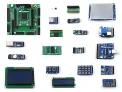 WaveShare ep2c5 ep2c5t144c8n ALTERA Cyclone II FPGA развитию + 19 аксессуары Модули Наборы = openep2c5-c Вышивка Крестом Пакет B