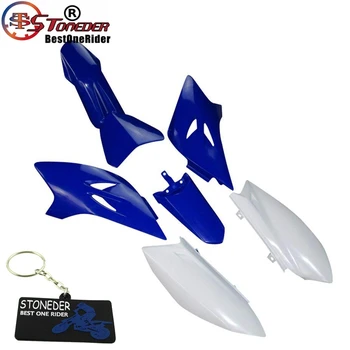 

STONEDER Aftermarket Blue Plastic Fairing Body Parts Fender Kits Replace For YAMAHA TTR50 TTR50E 2006 - 2016 Pit Dirt Bike