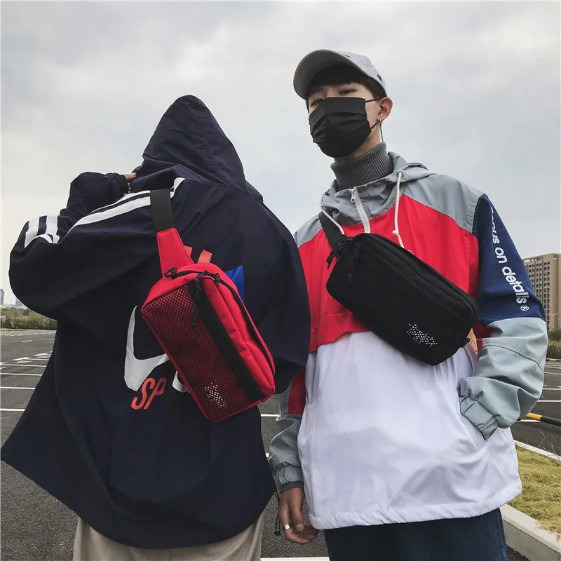 

Round Waist Bag Trend Fanny Pack Waist Packs Unisex Hip Hop Package Chest Bags Street Style Banana Bag Crossbody Pack Bum Pocket