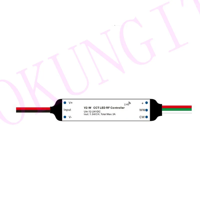 2CH * 1A 12-24VDC CV мини контроллер V2-W | Лампы и освещение