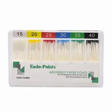 Стоматологическая фильтровальная бумага точки корень отмена эндодонтика хлопок волоконные наконечники Стоматологический Продукт