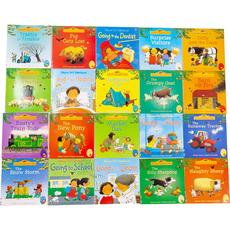 10pcs/set Sent at random Usborne Picture English Books For Children Famous Story English Tales Series Of Child Book Farm Story 10pcs/set Sent at random Usborne Picture English Books For Children Famous Story English Tales Series Of Child Book Farm Story