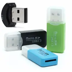 1 шт. USB 2,0 High Скорость Micro SD TF T-Flash чтения карт памяти адаптера Fr 16 г 32 г