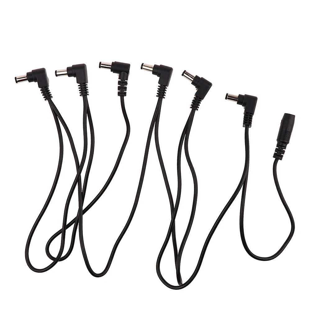 Guitar Effect Pedals Splitter Power Supply Cable for Electric Guitar Musical Instrument Parts Accessories