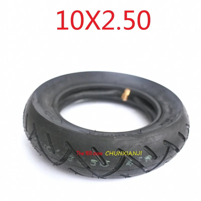 

Size 10x2.5 high performance 10 inch Pneumatic Tire for Electric Scooter with inner tube 10*2.50 inflatable Tyre