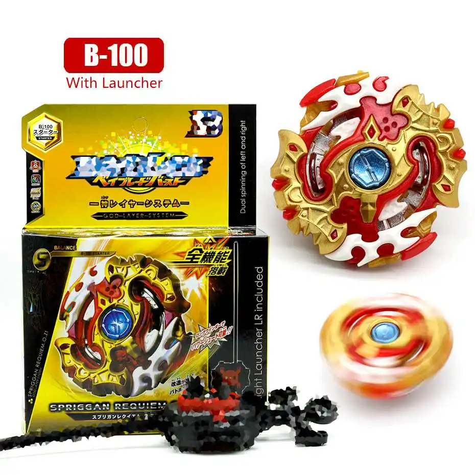 Beyblade взрыв B-100 игрушки Арена продажи бей лезвие без Устройства Запуска и коробка Bayblade Bable стока Fafnir Феникс Blayblade - Цвет: B-100