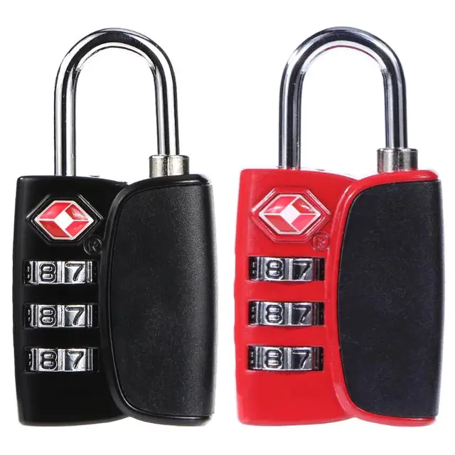 Zinc Alloy Security 3 Digit Dial Combination Code Number Lock Padlock