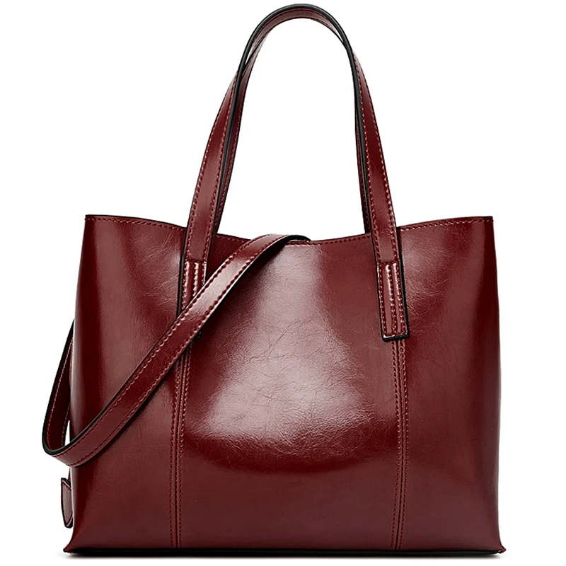 

Women Bag Leather Handbags Vintage 2018 Fashion Tote Bag Female PU Leather Shoulder Bag Large Capacity Bag Antique Designer