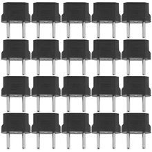 Универсальный США ЕС в ЕС Вилка Путешествия стены AC зарядное устройство адаптер конвертер Mar28