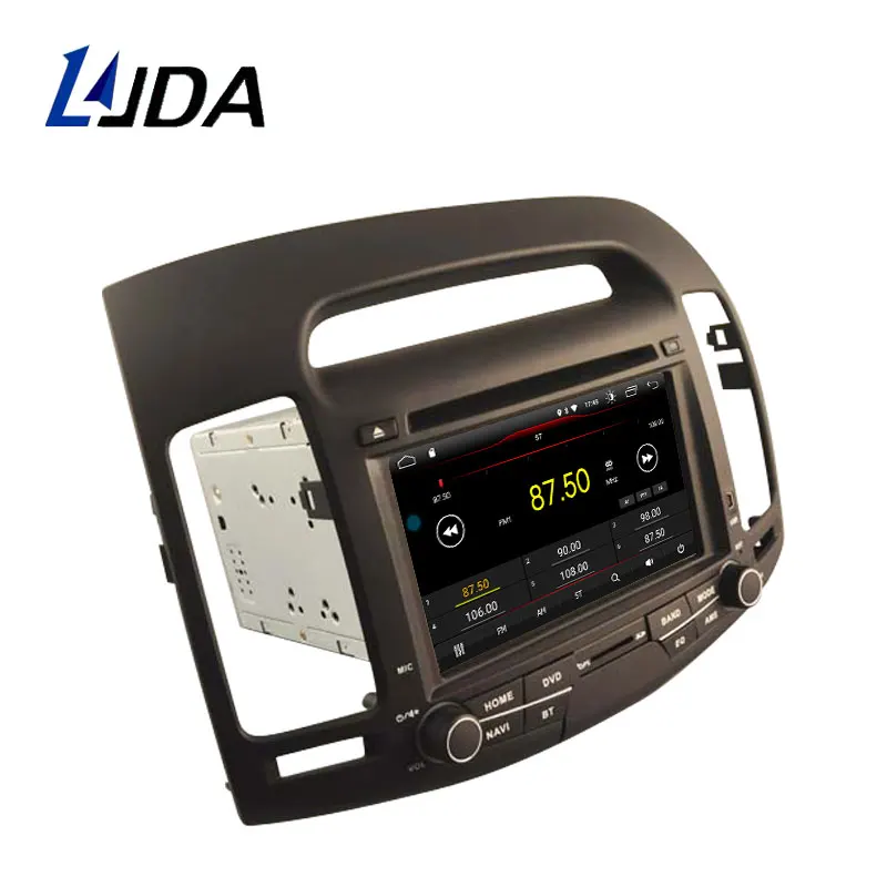 Best LJDA Android 9.1 Car dvd player for HYUNDAI ELANTRA 2007-2011 2 Din Car Radio gps navigation stereo multimedia WIFI autoaudio 4 Best LJDA Android 9.1 Car dvd player for HYUNDAI ELANTRA 2007-2011 2 Din Car Radio gps navigation stereo multimedia WIFI autoaudio 4
