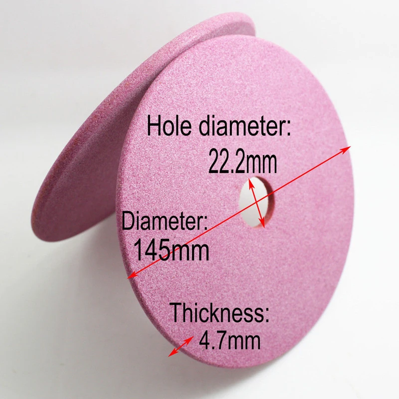 

145*22.2*3.2mm Grinding Wheel L/M Hardness For Chainsaw Sharpener Grinder 3/8lp & .325 Chain Disc Pad Sale New Hot 2018