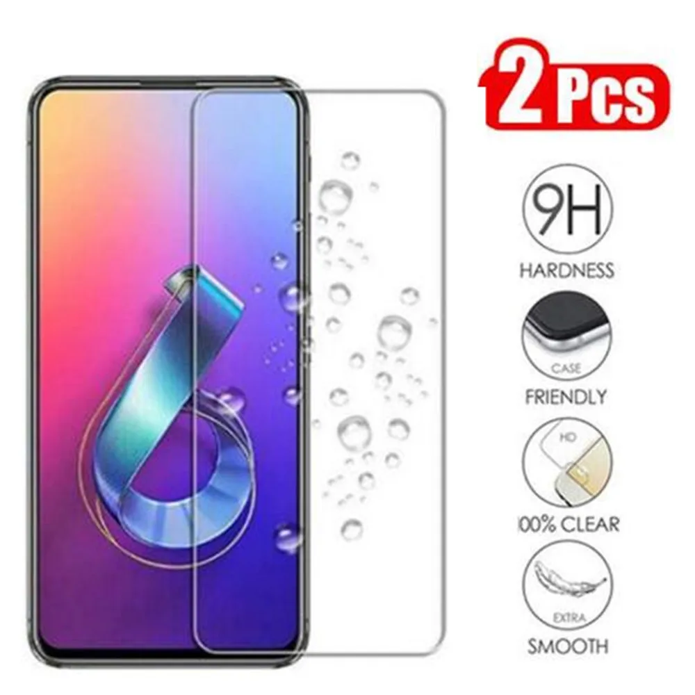 Закаленное стекло Asus ZenFone 6 2019 ZS630KL защита экрана 9H 2.5D для телефона защитное на |