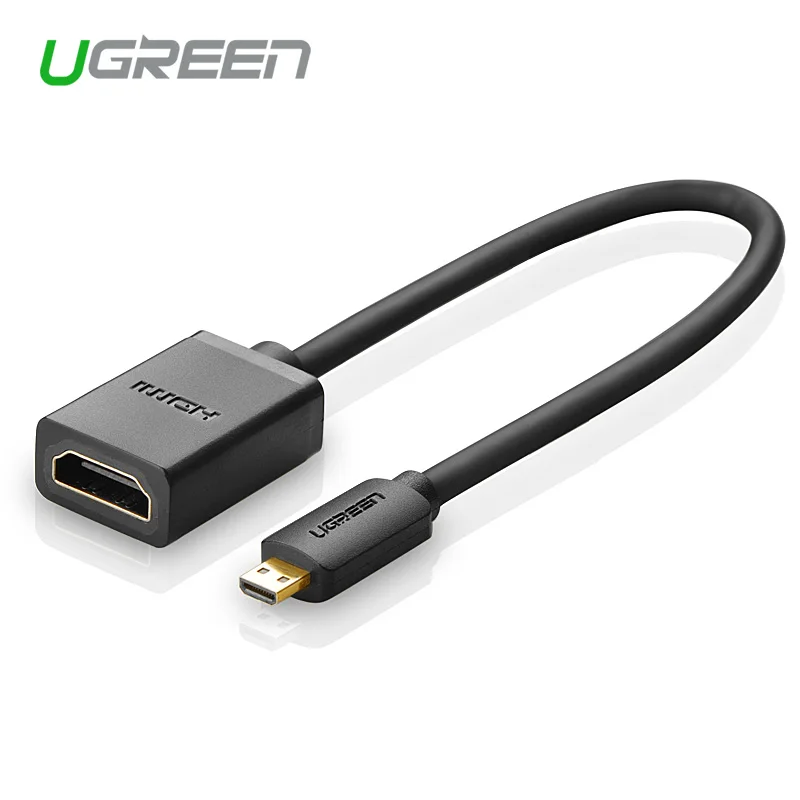 Best Ugreen Micro HDMI Type D Male to HDMI Female Type A Adapter cable