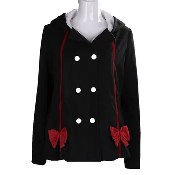 

Anime Seraph of the end Krul Tepes Hoodies Cosplay Cotton Jackets Winter Sweatshirts Cute Girl Coat Halloween