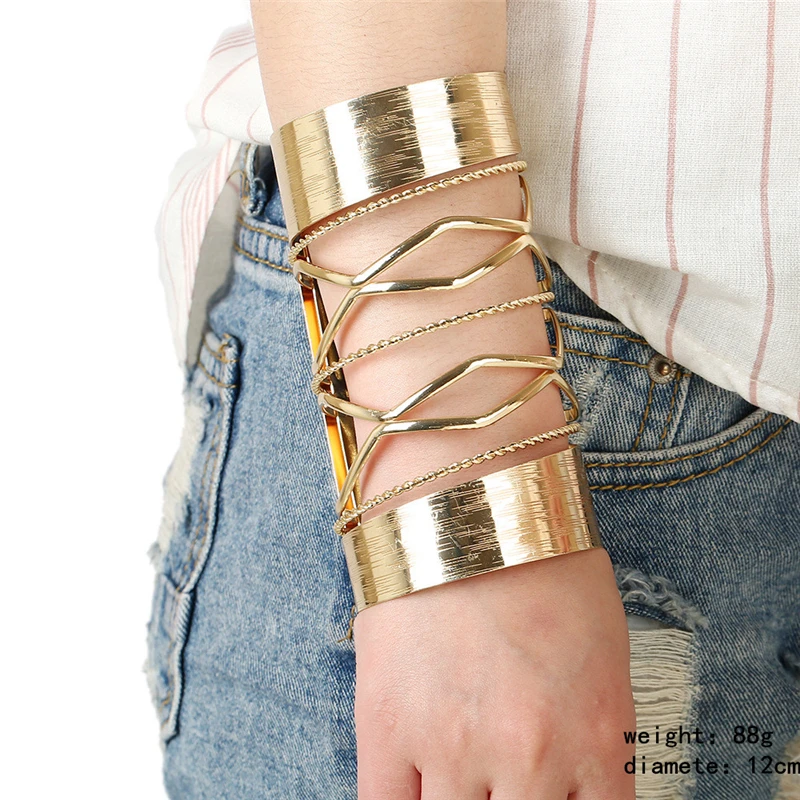 

Lady fashion Adjustable bracelets bohemian jewelry classic bangles new BOHO vintage gold silver femme party bijoux woman gifts
