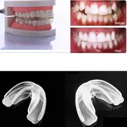 1 шт. стоматологический зуб Ортодонтическое устройство тренажер выравнивание подтяжки мундштук для зубов прямой/Выравнивание уход за