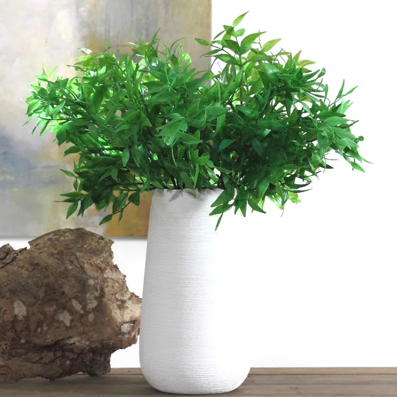 palmeira folha-shaped falso artificial plantas verdes decoração