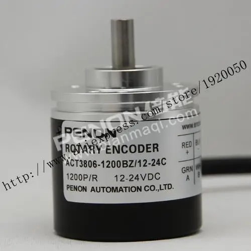 

ACT3806-1200BZ / 12-24C rotary encoder does not throw an outer diameter of 38mm pulse 1200 pulse