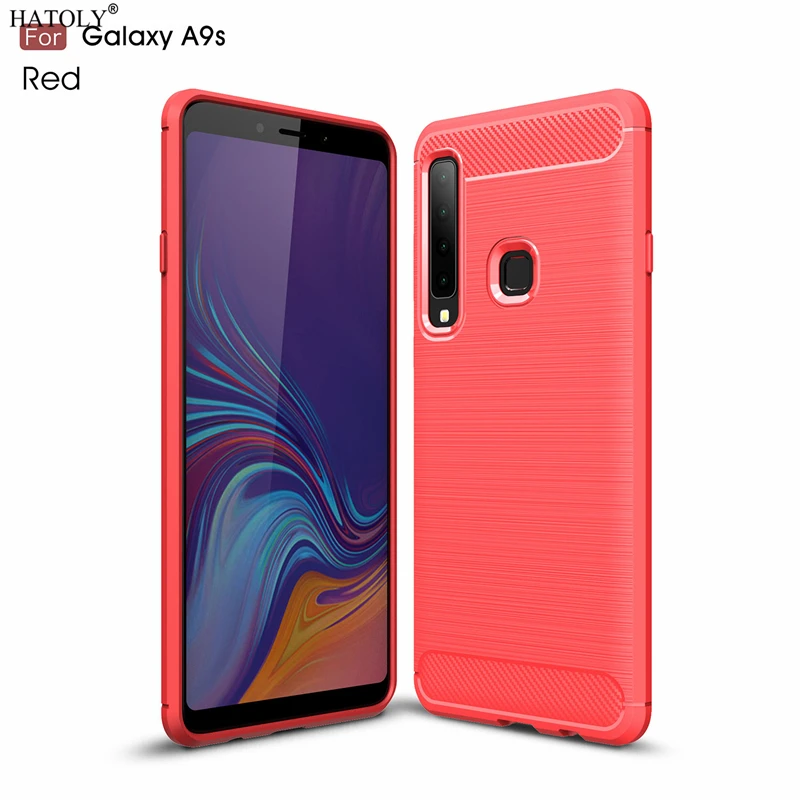 Чехол для Capas Samsung Galaxy A9 2018 противоударный мягкий силиконовый чехол из ТПУ с
