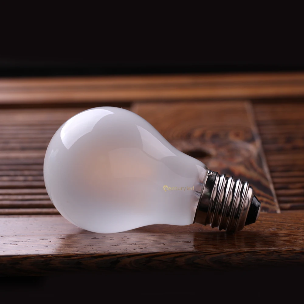 E27 светодиодный лампочка накаливания матовый 8 Вт(заменяет 70 Вт) 720lm теплый белый 2700 K 230 V стеклянная лампа Эдисона Глобус декоративные светильники с регулируемой яркостью